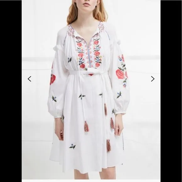 EDESSA COTTON FOLK DRESS