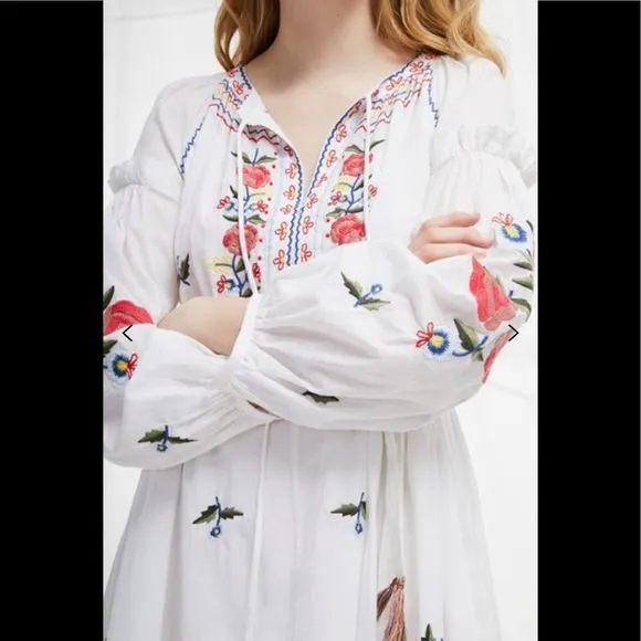EDESSA COTTON FOLK DRESS