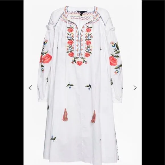 EDESSA COTTON FOLK DRESS