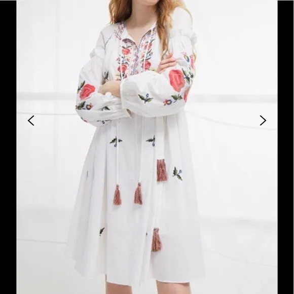 EDESSA COTTON FOLK DRESS