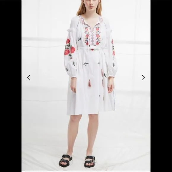 EDESSA COTTON FOLK DRESS