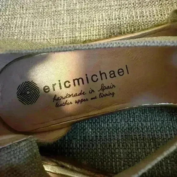 Eric Michael Mia Espadrille Sandal Size 40/US 8.5