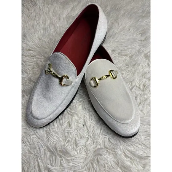 Erphpre Paul Men's Velvet Dress Loafers Fashion Wedding Party Prom Shoes