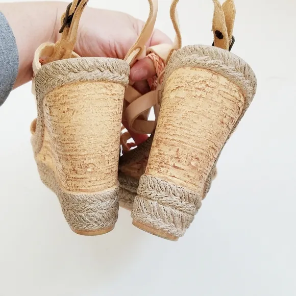 Espadrilles platfom Wedge heels size 40