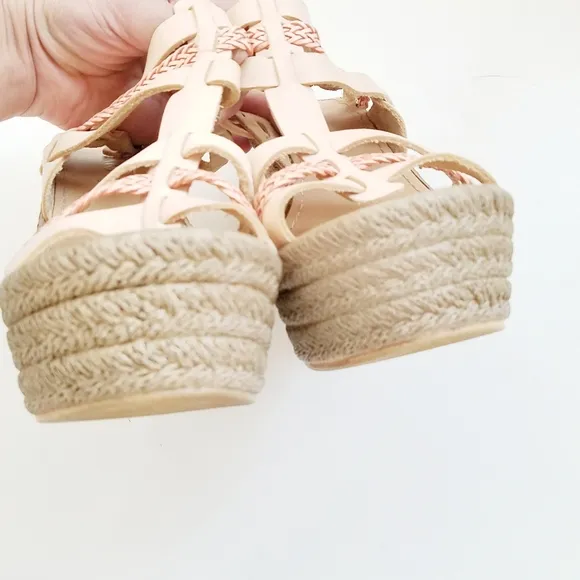 Espadrilles platfom Wedge heels size 40