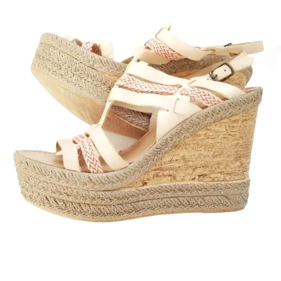 Espadrilles platfom Wedge heels size 40