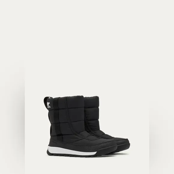 EUC Sorel Black Kids Snow Boots