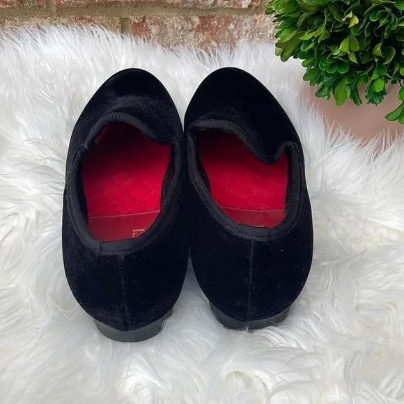 Ferucci Velvet Formal Wedding Party Special Occasion Black Tuxedo Loafers Sz. 5