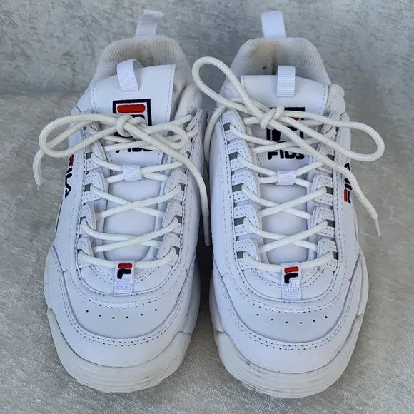 Fila Disruptor ll Premium White Sneakers