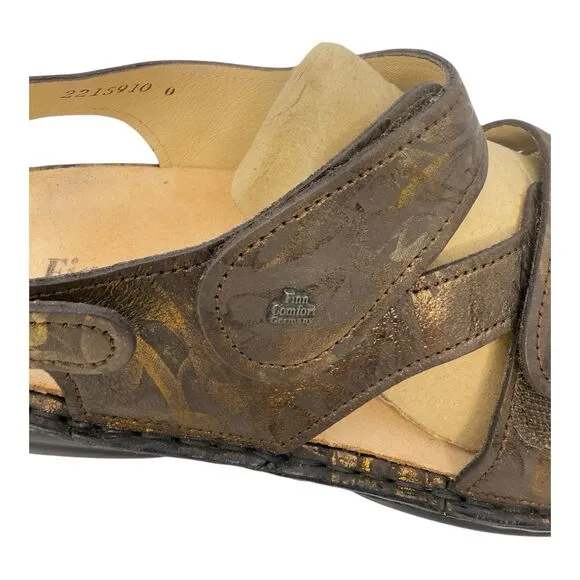 Finn Comfort Sandals Women's 41 D US 10 Finn Comfort Gomera-S Marron Rifrello