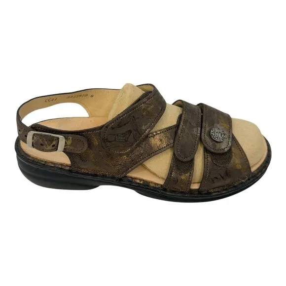Finn Comfort Sandals Women's 41 D US 10 Finn Comfort Gomera-S Marron Rifrello