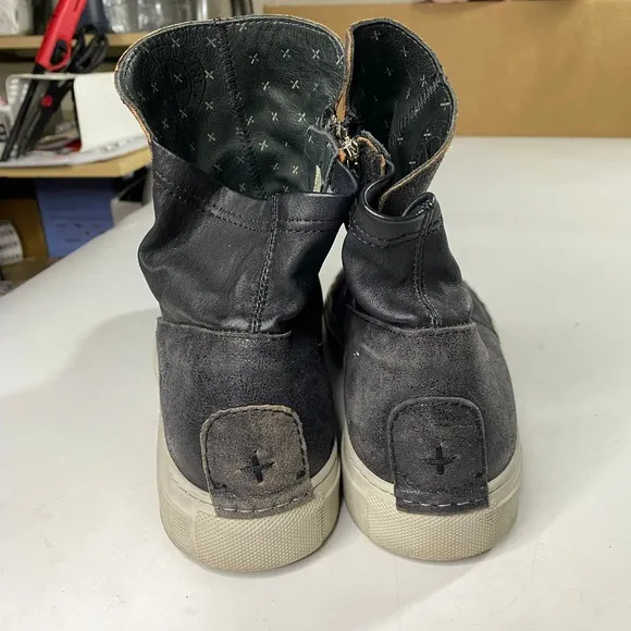 Fiorenti Baker High Top Leather Sneakers Women's 6
