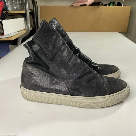 Fiorenti Baker High Top Leather Sneakers Women's 6