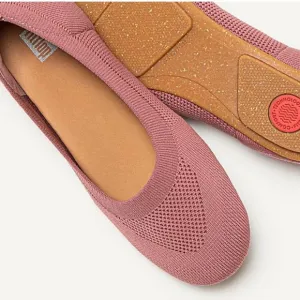 FitFlop Allegro Ballerina Knit Rose pink size 8.5