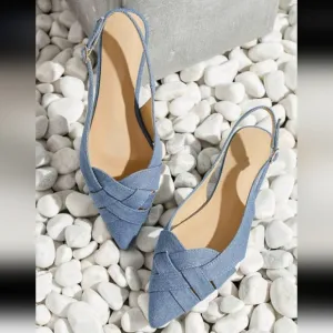 Flat Party Shoes, Random Upper Pattern