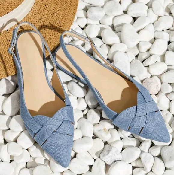 Flat Party Shoes, Random Upper Pattern