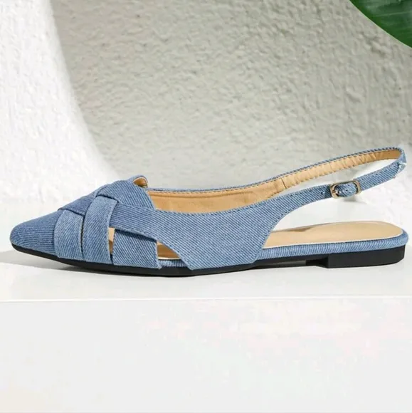 Flat Party Shoes, Random Upper Pattern