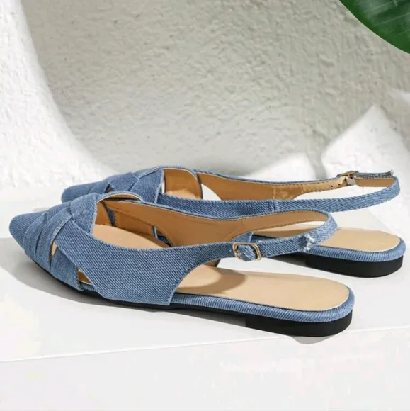 Flat Party Shoes, Random Upper Pattern