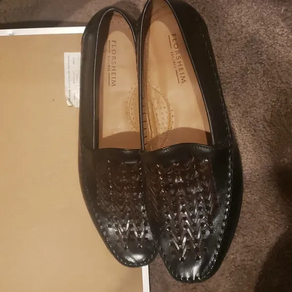 Florsheim braided weave leather dress shoes 13