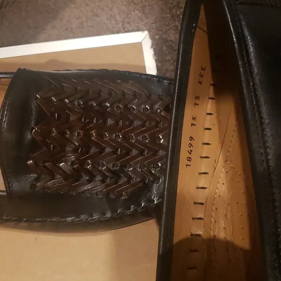 Florsheim braided weave leather dress shoes 13