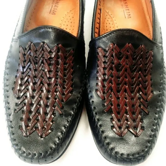 Florsheim braided weave leather dress shoes 13