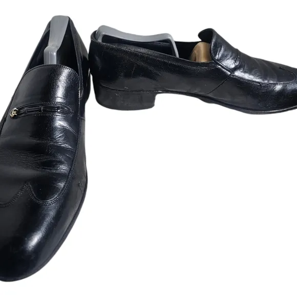 Florsheim Designer Collection Men’s Dress Shoes Black Leather 10D