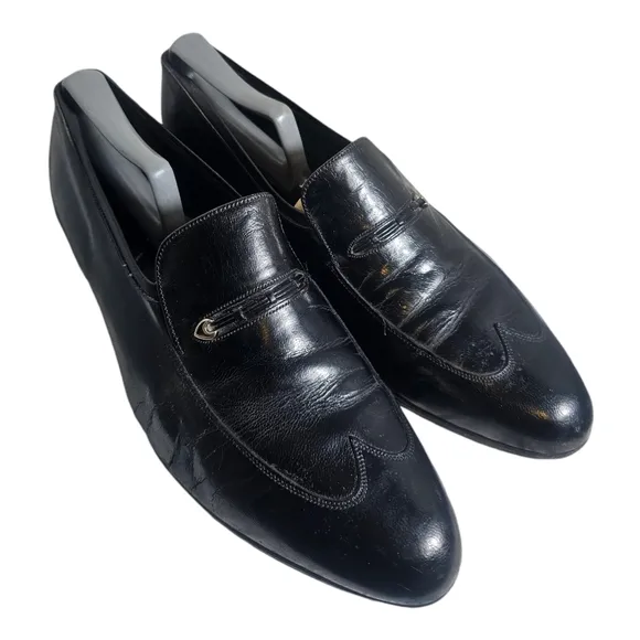 Florsheim Designer Collection Men’s Dress Shoes Black Leather 10D