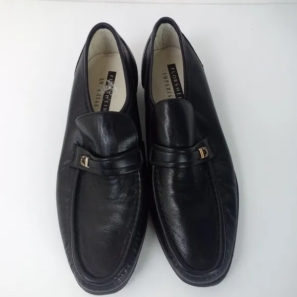 Florsheim Imperial Men's Black Cosmo Loafers Size 9