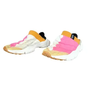 Flower Mountain Womens 7.5 Sneakers Multicolour Colorblock Slip On Chunky Sole