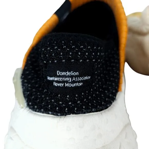 Flower Mountain Womens 7.5 Sneakers Multicolour Colorblock Slip On Chunky Sole