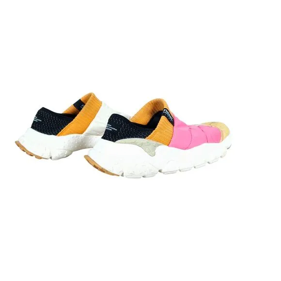 Flower Mountain Womens 7.5 Sneakers Multicolour Colorblock Slip On Chunky Sole
