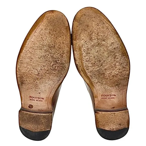 FootJoy Classics Brown Leather Tassel Loafers Made in USA 75499 Men Size 11.5 B