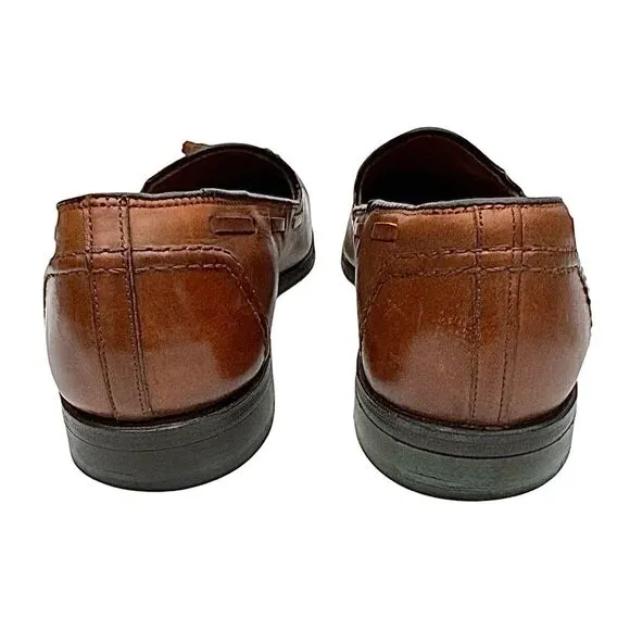 FootJoy Classics Brown Leather Tassel Loafers Made in USA 75499 Men Size 11.5 B