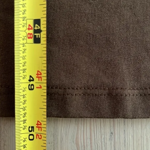 Frame Cap Sleeve Crew Neck Midi Dress in Mahogany Brown  Size XS