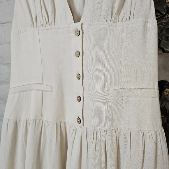 Free People Beach Neutral Best Dressed Midi by free-est Sz S NWT