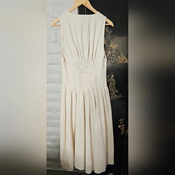 Free People Beach Neutral Best Dressed Midi by free-est Sz S NWT