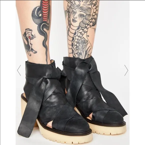 Free People Blake Platform Strappy Sandals