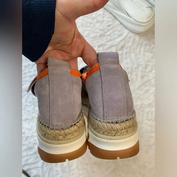 Free People Chapmin Double Take Sneaker In Tiger Lily Size 39