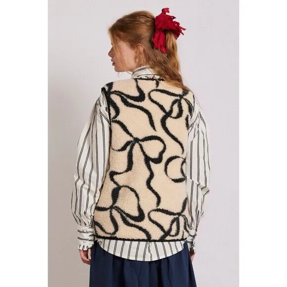 Free People Damson Madder Marta Borg Gilet $155