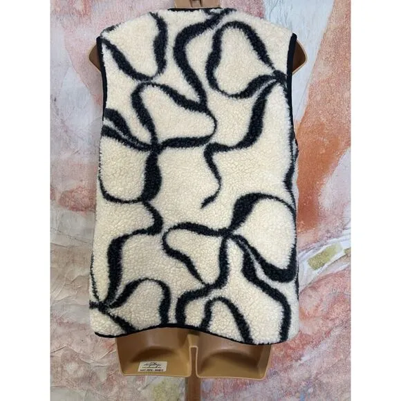 Free People Damson Madder Marta Borg Gilet $155