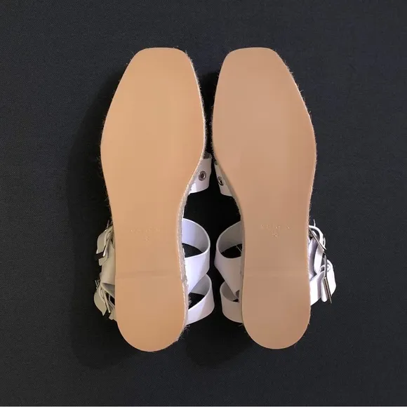 FREE PEOPLE Gable Gladiator Platform Espadrille Sandals —Genuine Leather 7.5 US