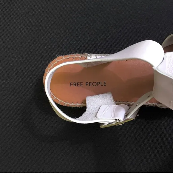 FREE PEOPLE Gable Gladiator Platform Espadrille Sandals —Genuine Leather 7.5 US