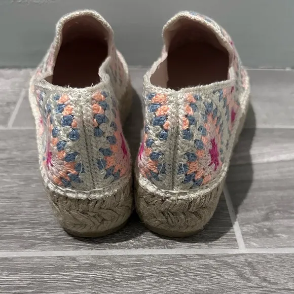 Free People Gran Via Crochet Espadrilles Size 7 New in the Box