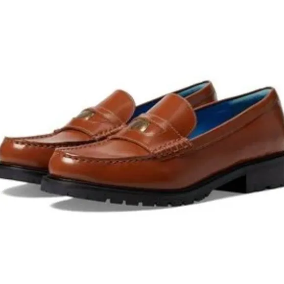 Free People Liv Leather Loafers NWOB Size 38.5