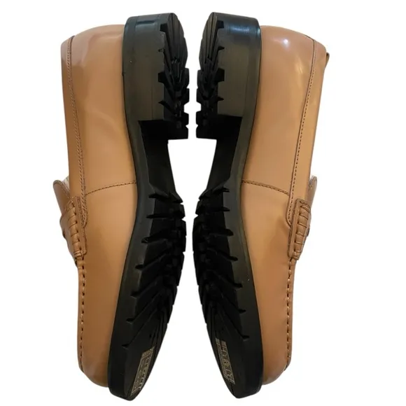 Free People Liv Loafer in Camel