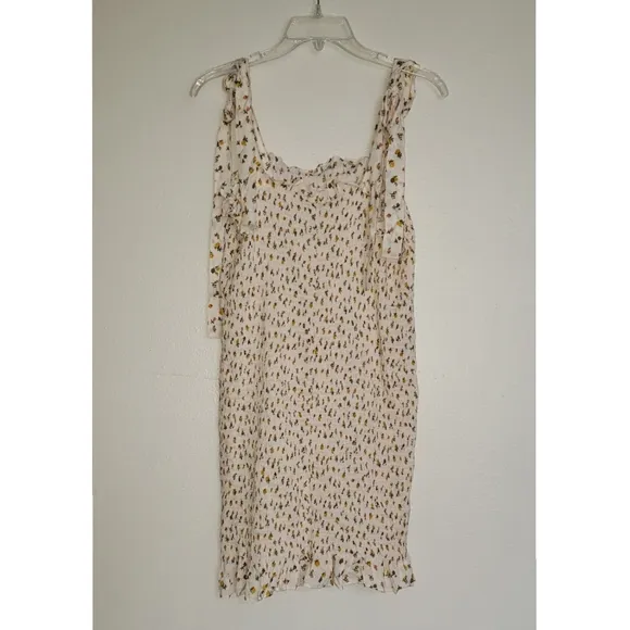 Free People NWT Bella Smock Mini Slip dress