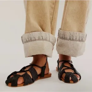 Free People Sunny Gilly Flat