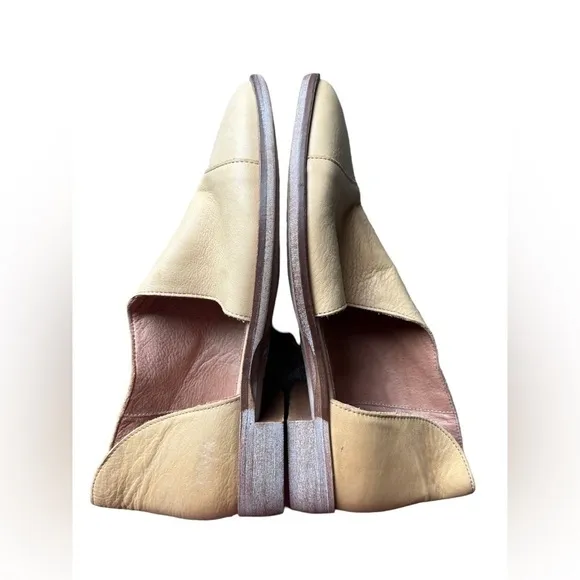 Free People Womens Royale Pointed Cut Out Slip On D'Orsay Flats Sz 37/US 6.5