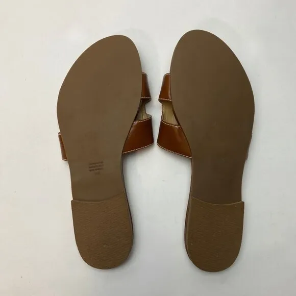 FRENCH SOLE Alibi Sandal in Cognac Size 9.5