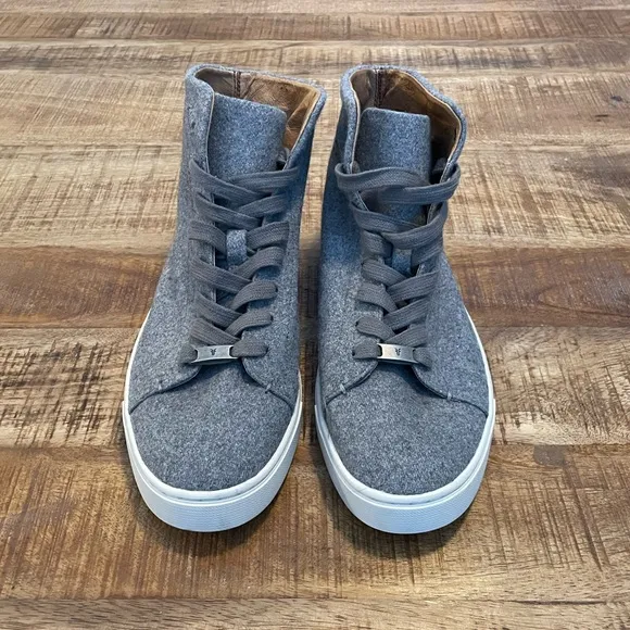 Frye Ivy High Top Wool Sneakers